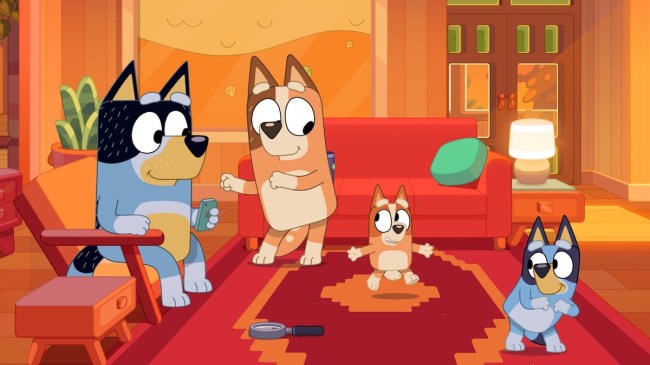 A still from upcoming episodes of Bluey.