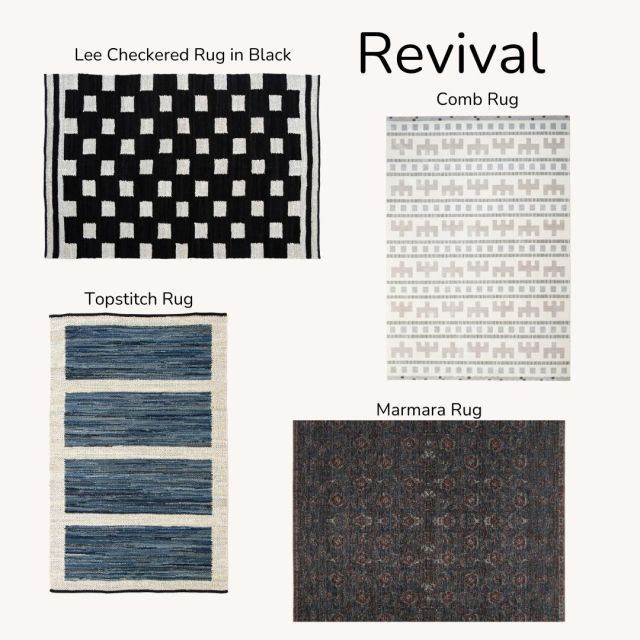 four revival rugs