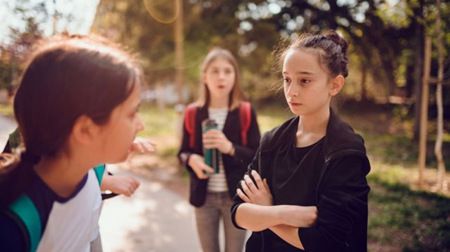 girls at school fighting