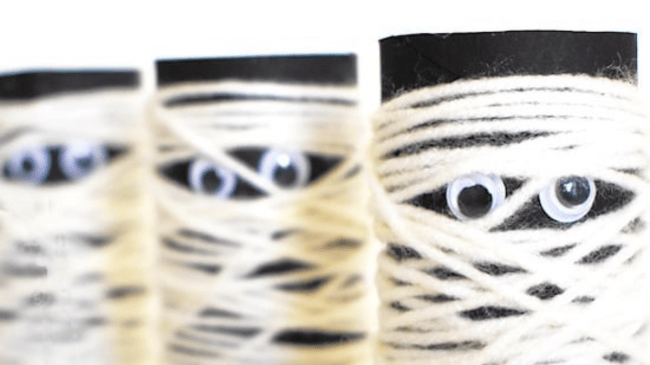 string mummy craft