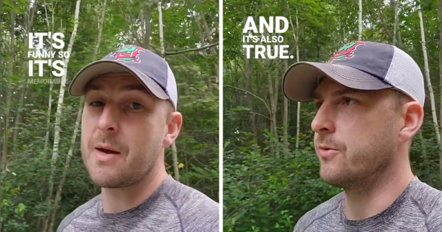 screenshot of dad who talks about why emotions are like farts