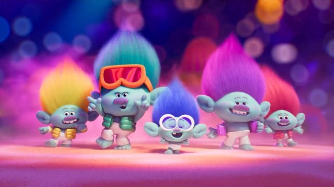 Still from Trolls Band Together.