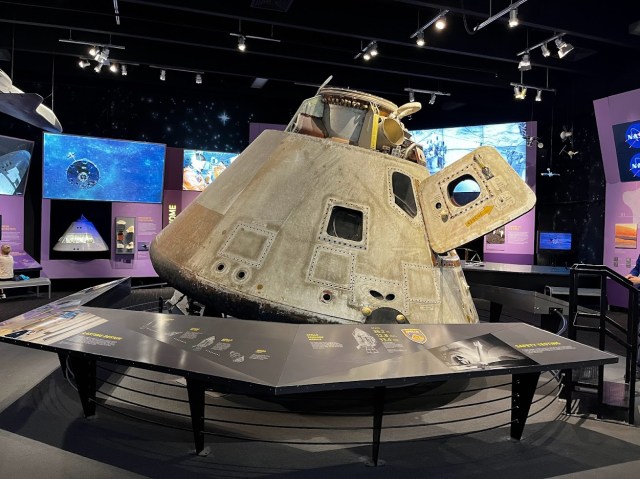 Skylab module on display in Great Lakes Science Center, Cleveland, OH