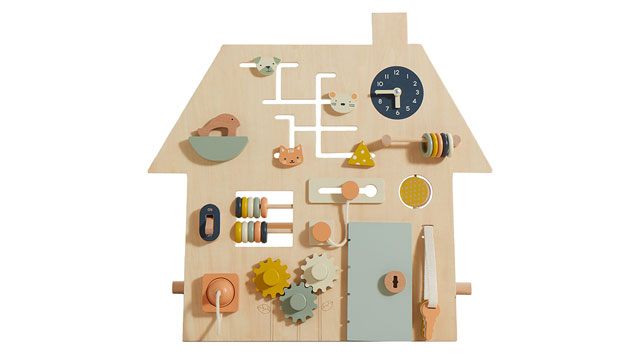 busy boards are good gifts for one-year-olds