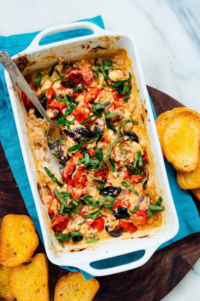 Baked Feta Dip is an easy dip recipe