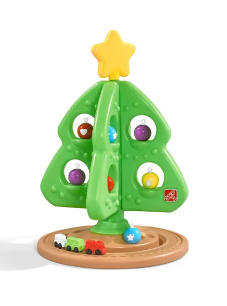 a photo of the Step2 My First Christmas Tree as an example of a toddler-proof christmas tree