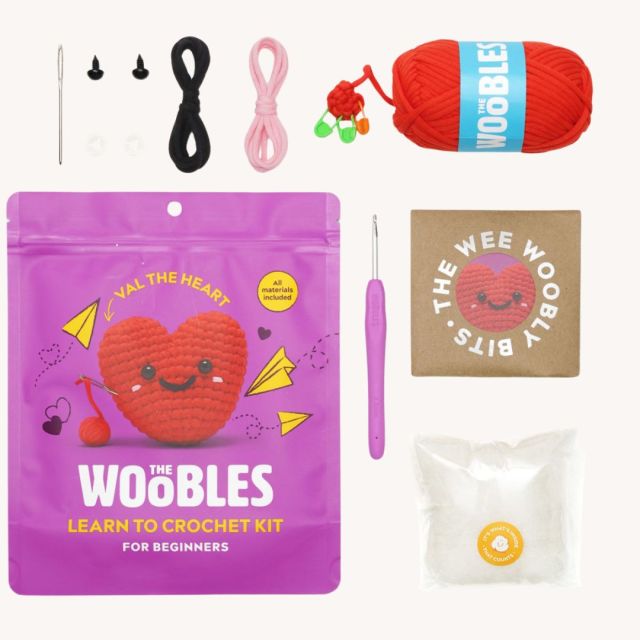 red heart crochet kit