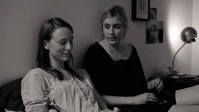 production still of Frances Ha, a good movie under 90 minutes
