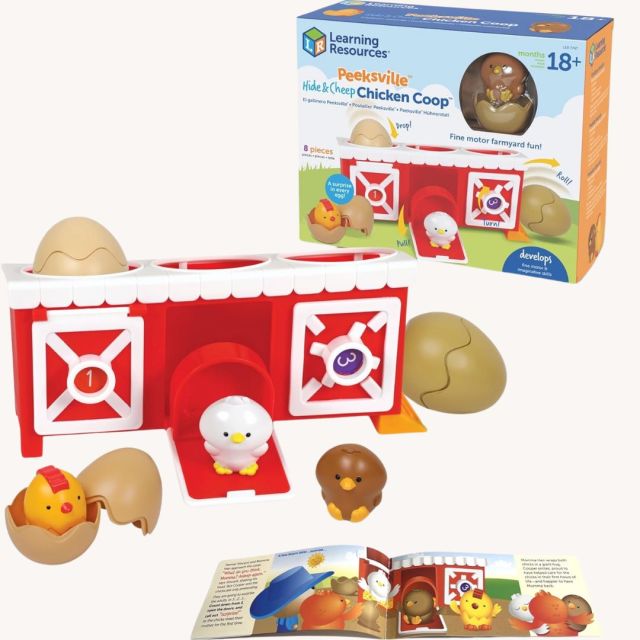 toddler chicken coop toy easter basket idea for toddlers