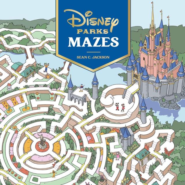 Disney Parks mazes activity book for kids