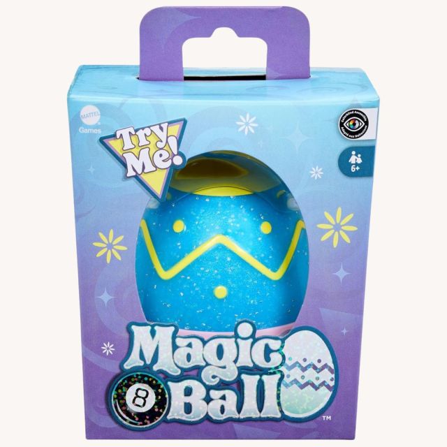 easter egg-shaped magic 8 ball