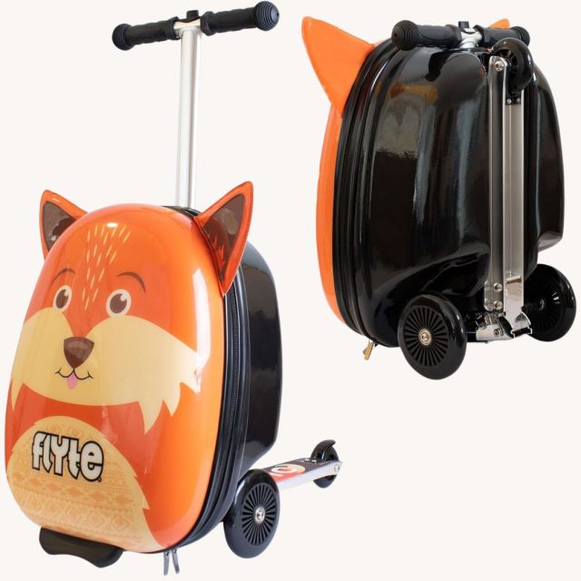 kids suitcase/scooter combo