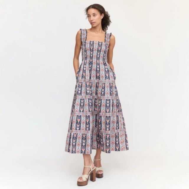 person wearing the dress