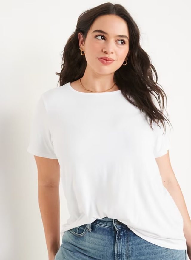 person wearing the t-shirt