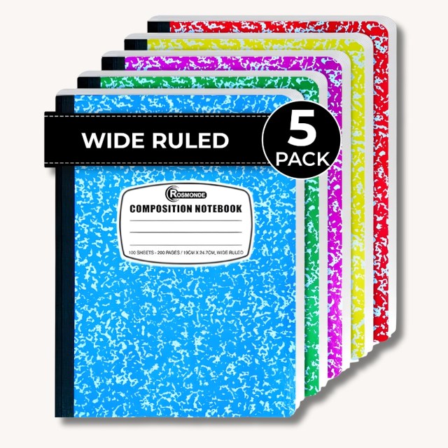 composition books for school Best School Supplies Amazon School Supplies