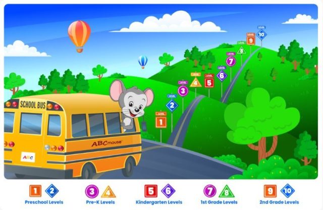 Screenshot of ABC Mouse Preschool and Kids Educational App
