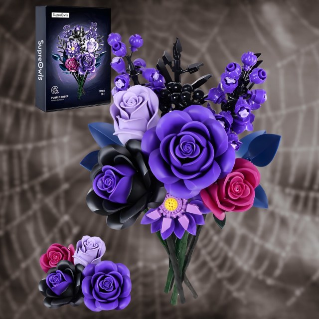 Boo Basket halloween flowers kit