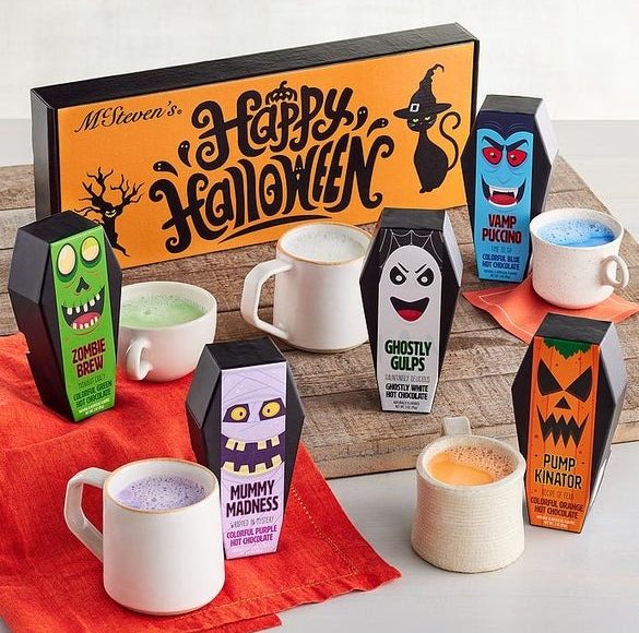boo basket halloween hot cocoa