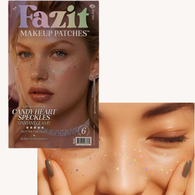 Valentine's Day Gifts for KIds Fazit Candy Heart Makeup Patches