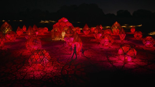 Sensorio Field of Lights is one of the best family-friendly things to do in Paso Robles