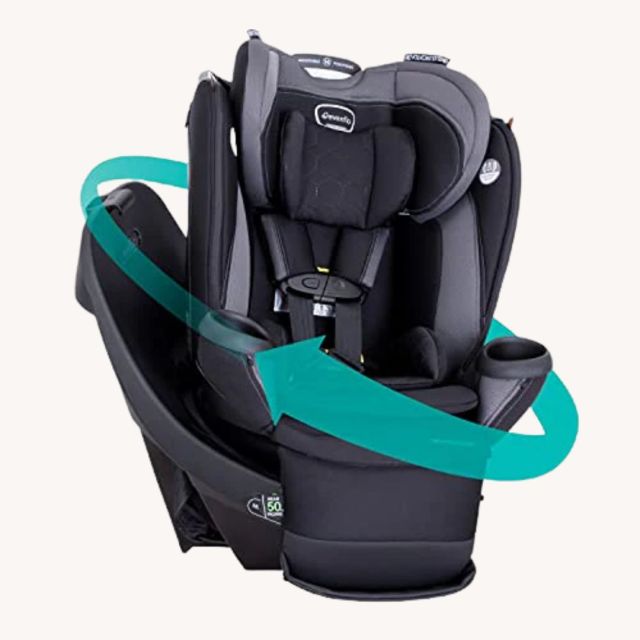 black EVENFLO Revolve360 car seat product image