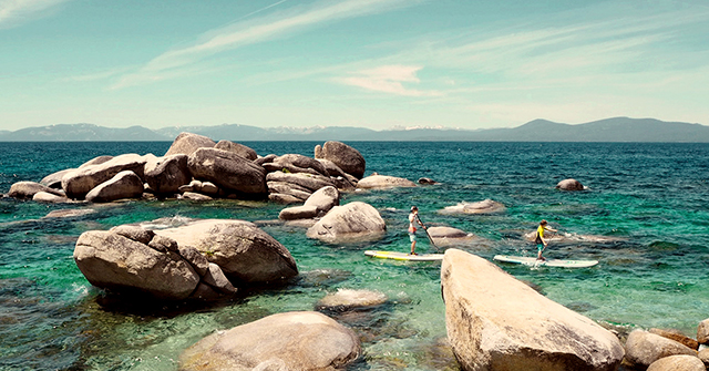 Reno Tahoe paddleboarding