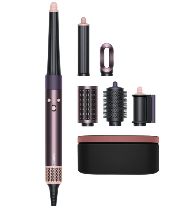 The Dyson Airwrap i.d. in jasper plum is one of our favorite expensive gifts for mothers day