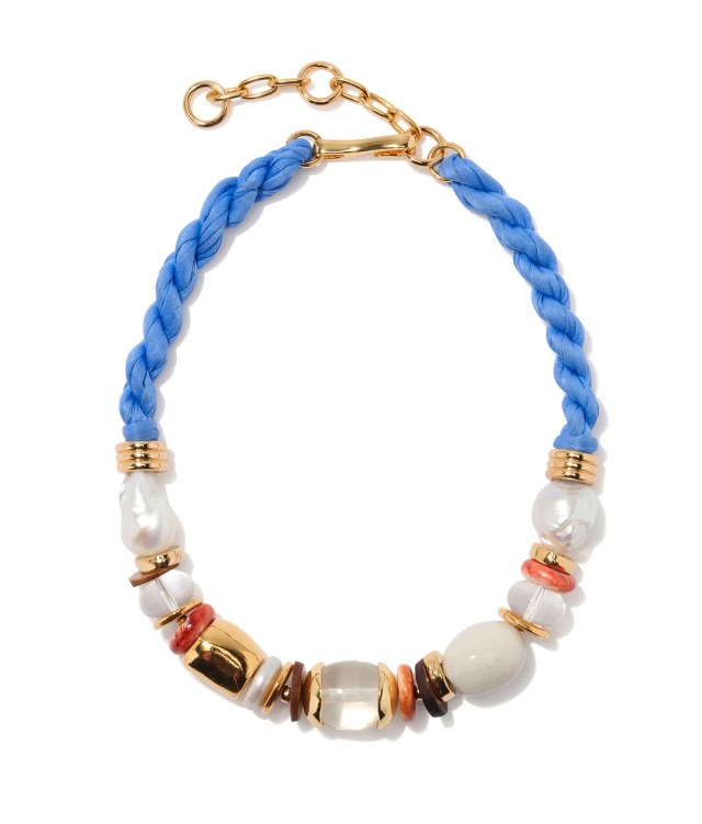 Lizzie Fortunato's glass beach necklace is one of our favorite expensive gifts for Mother's Day