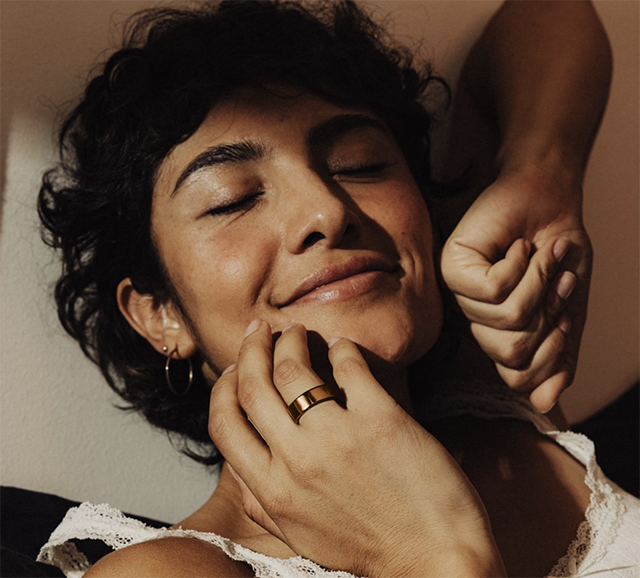 The Oura Ring 4 in rose gold is one of our favorite expensive gifts for mother's day