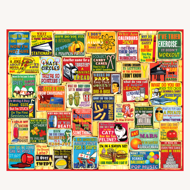 Father's Day Gifts Dad Jokes Puzzle
