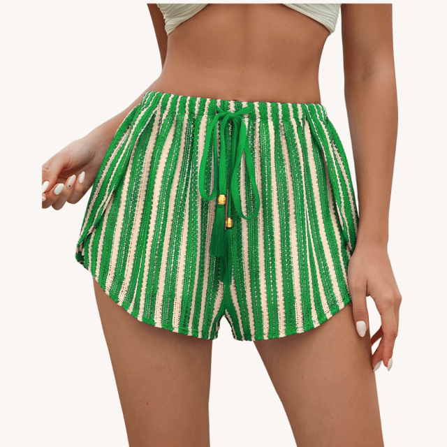 Swimsuit Cover-Ups Amazon Drawstring Shorts Cover-Up