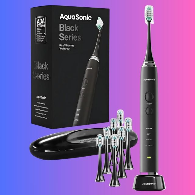 the electric toothbrush