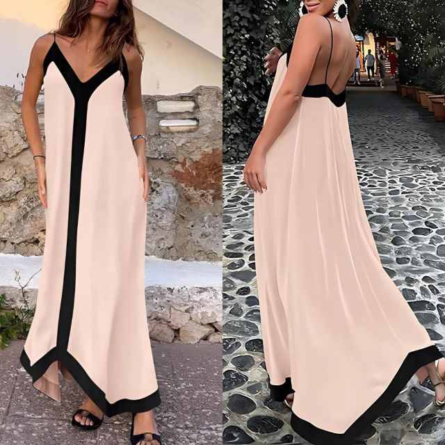 person wearing flowy dress