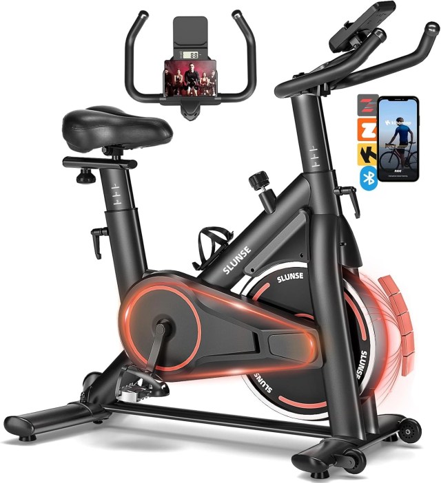 the exercise bike