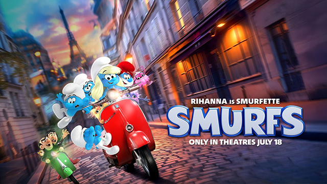 Smurfs is one of the best summer movies for kids