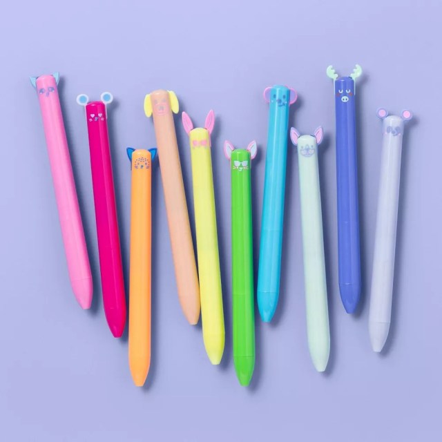 best school supplies target colorful ballpoint pens