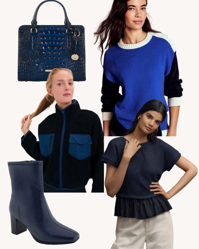 Style Rules Navy Blue and Black