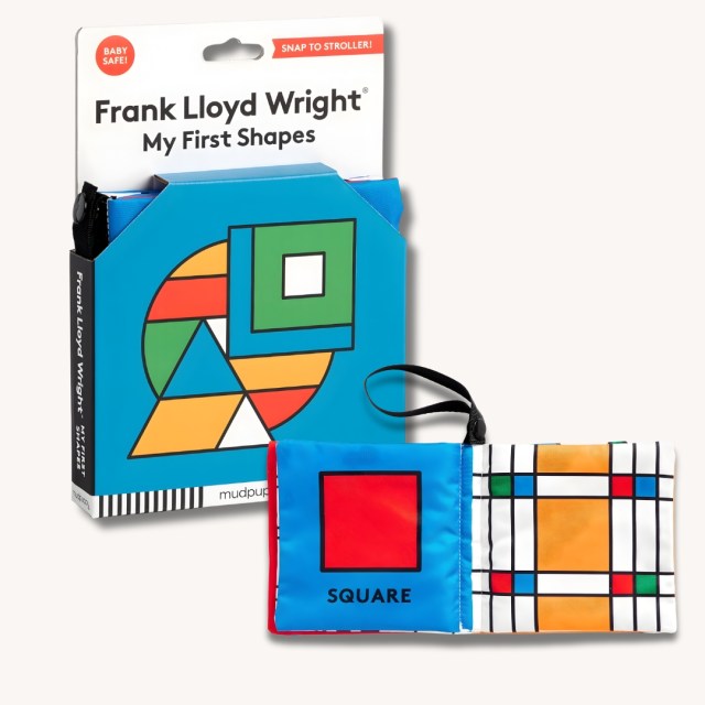 baby gift ideas Frank Lloyd Wright My First Shapes Baby Book