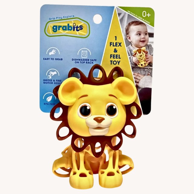 baby gift ideas Grabits Toy Lion