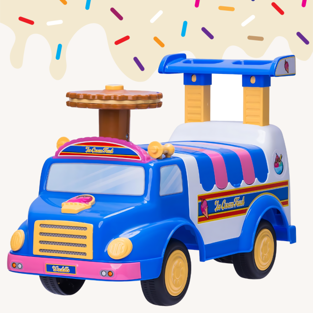 Best Toddler Gifts Ice Cream Truck Ride On Toy