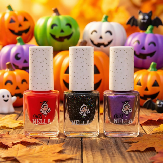 Boo Basket Miss Nella kids halloween nail polish