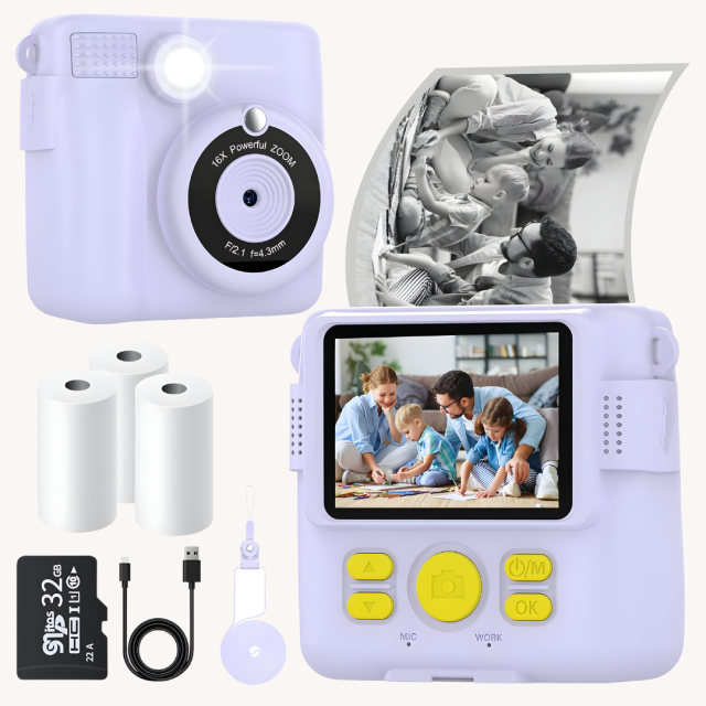 Gifts For Kids Instant Print Camera