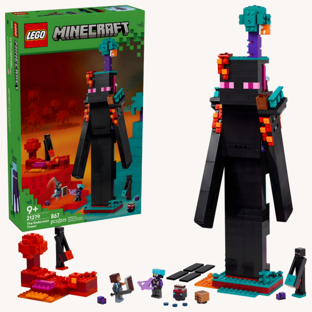 Gifts For Kids Lego Enderman Tower
