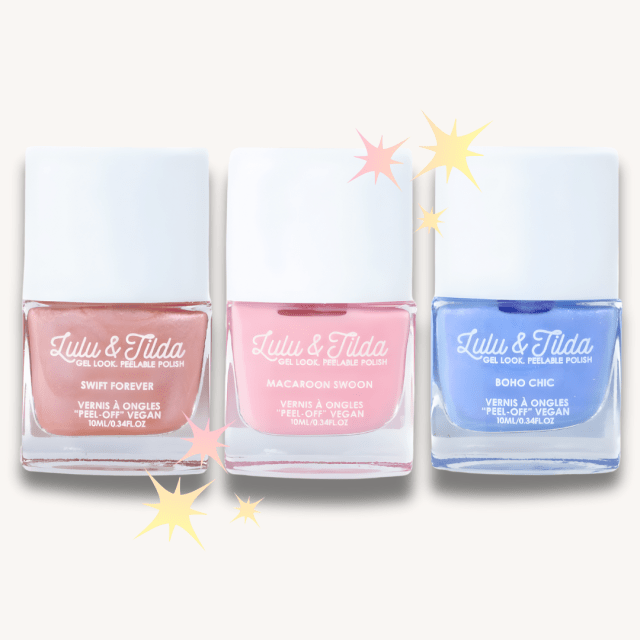 Gifts For Kids Lulu and Tilda Swift Forever Peelable Nail Polish Bundle