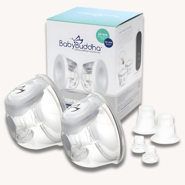 Pumping in public babybuddha hands free collection cups