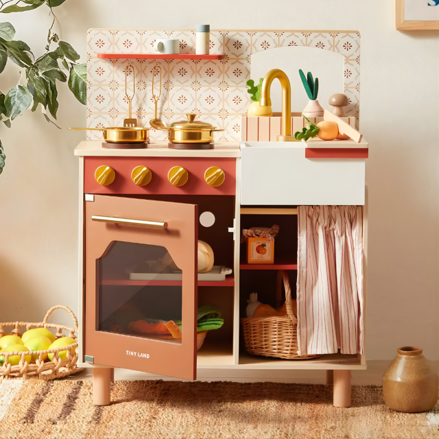 Cyber Monday Deals Tiny Land Mediterranean Play Kitchen