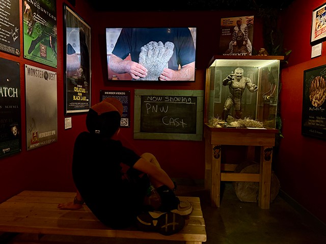 The North American Bigfoot Center is a must for families on an Oregon road trip