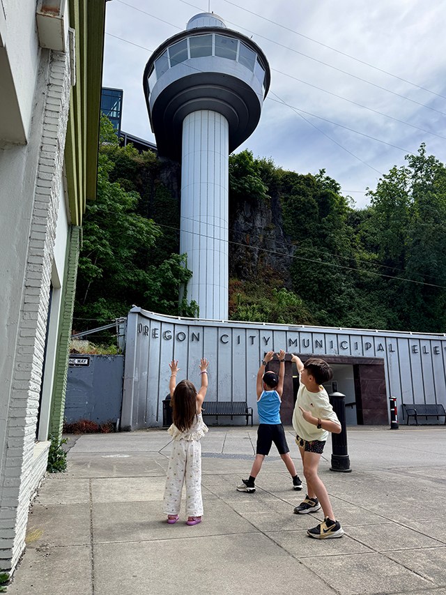 The Oregon City Elevator is an essential stop on an Oregon road trip