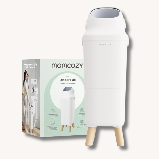 Nursery Must Haves momcozy diaper pail